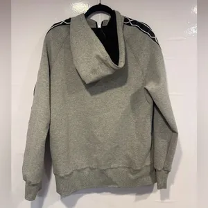 Hunter‎ Grey Zip-Up Hoodie with Black Trim thumbnail 4