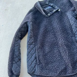 Abercrombie & Fitch small‎ blue sherpa pullover thumbnail 4