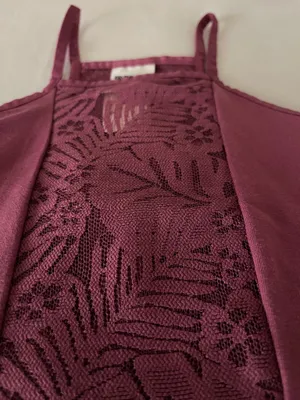 VS PINK Deep Berry Halter Lace Bodysuit NWT 🍓✨ thumbnail 9