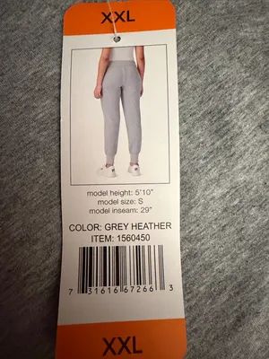 FILA Women's Plus Soft Cotton Blend French Terry Active Pants Joggers XXL.NWT thumbnail 6