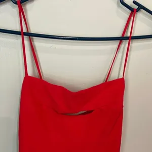 NBD X NAVEN Mini Rose Dress in True Red XS Club Going Out Date night Party #800 thumbnail 5