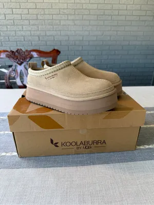 Koolaburra by Ugg Women’s Buree Platform Slippers Desert Stone Size 6 thumbnail 3