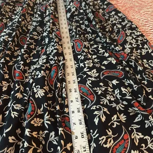 New Frontier Black and Pink Maxi Skirt and Top thumbnail 3