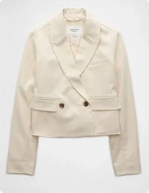American Eagle Cropped Blazer thumbnail 1