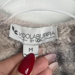 UGG Koolaburra Plaid Sherpa Cardigan thumbnail 5