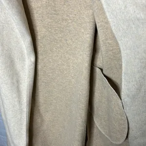 Love Tree Women's Cream Hooded Tie Waist Jacket | Size: M thumbnail 6