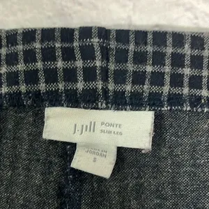 J.Jill ponte slim leg pull on pants thumbnail 2