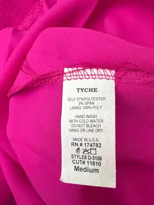 Tyche Hot Pink Evening Dress thumbnail 3
