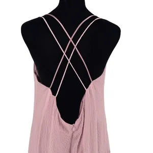 Symbiose by‎ Linda A Mini Dress Womens Medium Rose Pink Coquette Pleated Y2K thumbnail 6