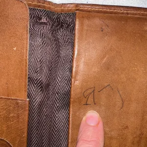 Rolfs Brown Leather Wallet cowhide vintage rare thumbnail 8