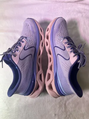 Skechers Glide-Step Athletic Shoes in Lavender and Light Pink thumbnail 8