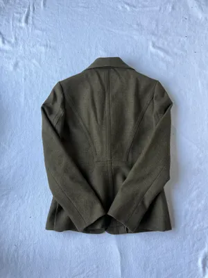 Ann Taylor Green Blazer Jacket - Size 4 thumbnail 5