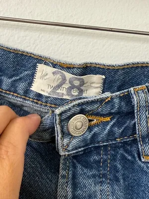 {28} We the Free Free People Lasso Denim Jeans Straight Leg thumbnail 6