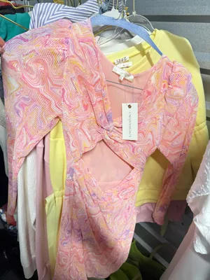 Love Shack Fancy Mini Dress Pink thumbnail 2