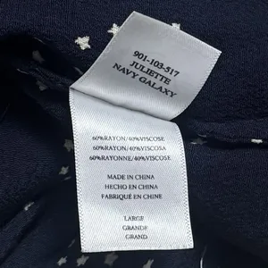 Rails Juliette‎ Navy Galaxy Long Sleeve Drop Waist Mini Dress Celestial Chic L thumbnail 10