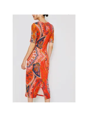FARM Rio Anthropologist Giannina Paisley Print Midi Dress thumbnail 2