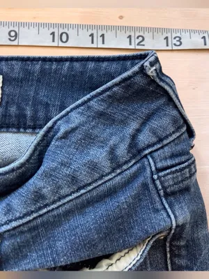 Charlotte Russe Low Rise Flare Jeans Y2K Dark Wash Size 2S thumbnail 7