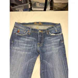 VTG Y2K Miss Me low rise dark rinse bootcut jeans. Size 29. retro thumbnail 2
