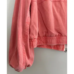 Free People FP One Birdie Washed Jacket Rose Women's Size Small‎ thumbnail 8
