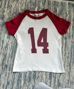 Brandy Melville John Galt 14 Baseball Top thumbnail 1