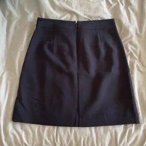 A-Line Black Mini Skirt thumbnail 3