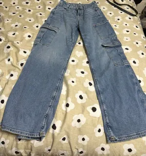 American eagle wide leg jeans thumbnail 1
