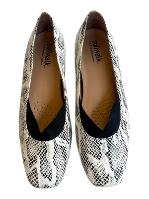 EUC Softwalk Leather Viana Comfort Shoes Snakeskin Size 10 thumbnail 2