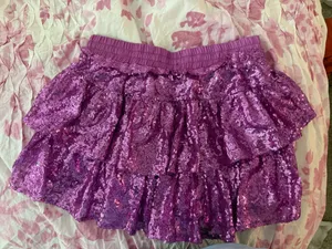 DO+BE purple sequence skirt thumbnail 1