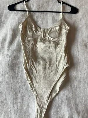 ZARA Corset Bodysuit thumbnail 1