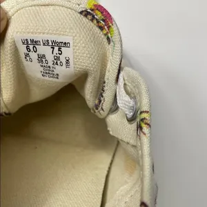 Vans Kids‎ Pineapple Print Cream Sneakers thumbnail 4