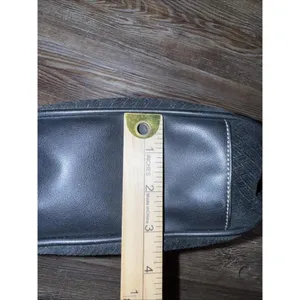 The Sak Boho Hippie‎ Black Leather Equestrian Western Shoulder Hobo Y2K Bag thumbnail 9