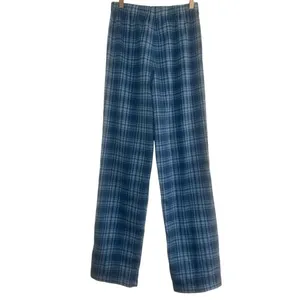 ✨Brandy Melville Tiden Plaid Blue One Size Pants✨ thumbnail 7