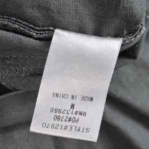 Mittoshop Gray Hemp Cotton Blend Button Up Utility Jacket 12970 Womens Medium thumbnail 7