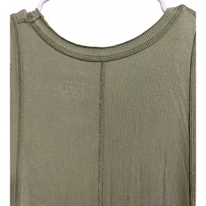 Imbodhi Sonnet‎ Ribbed Jumpsuit Green Women's Size Medium thumbnail 10