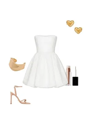 Amanda Uprichard Addison Dress in Ivory X-Small New Womens Mini Strapless thumbnail 10