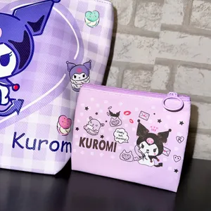Sanrio Kuromi lunch bag and coin pouch thumbnail 3