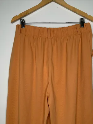 HALARA NWT Flex™ High Waisted Pocket Wide Leg Waffle Work Pants Size Large thumbnail 7