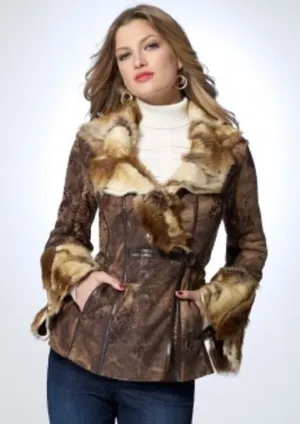 Cache Faux Fur Jacket thumbnail 1