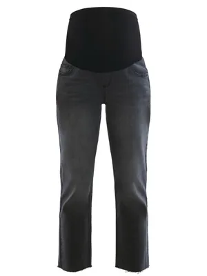 Motherhood Maternity Slim Straight Jeans Black Large NWT STITCH FIX thumbnail 5