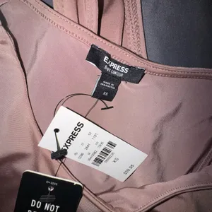 Express Dusty Pink Sleeveless Bodysuit thumbnail 3