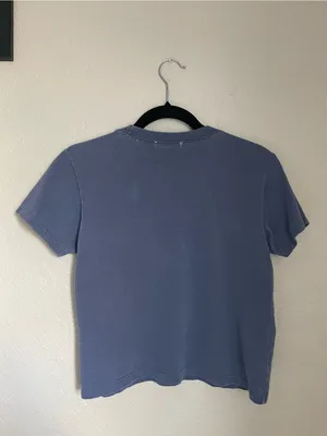 Brandy Melville John Galt Nantucket Graphic T Shirt Tee One Size Stone Blue thumbnail 7