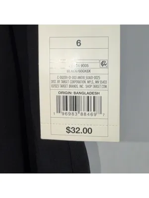 A New Day Women’s Size 6 Black Wide Leg Pleated Dress Pants NWT thumbnail 3
