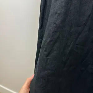 Madewell Sleeveless Wide Leg Jumpsuit 100% Linen Black Pockets Flowy US 12 NWT thumbnail 14