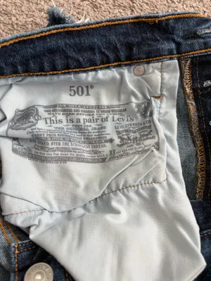 Levi’s 501 Denim Shorts Cut-Off thumbnail 7