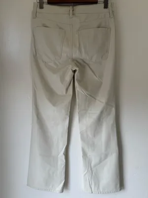 American Eagle Outfitters (AEO) Kick Boot Faux Ankle Leather Pants Sz 2 thumbnail 2