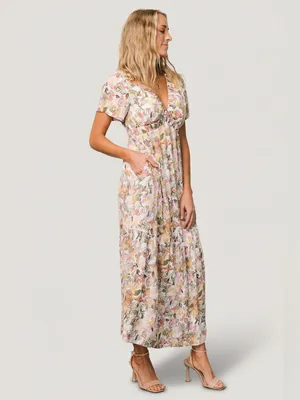 Baltic Born Cassie Short SleeveFloral Maxi Dress XL thumbnail 10