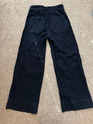 H&M Dark Wash High-Waisted Jeans thumbnail 2