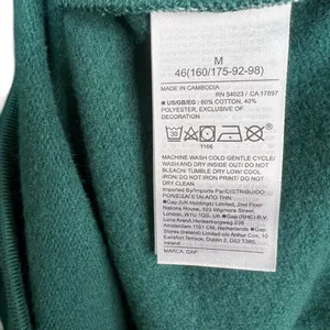 GAP Logo Crewneck Sweatshirt Green Women’s Size Medium NWT thumbnail 4