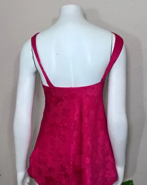 Victoria Secret Pink Lace Gold Label Vintage Rare Night Dress Slip thumbnail 8