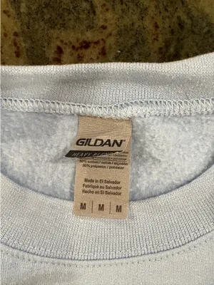 Gildan Light blue wish you were here sweatshirt thumbnail 5